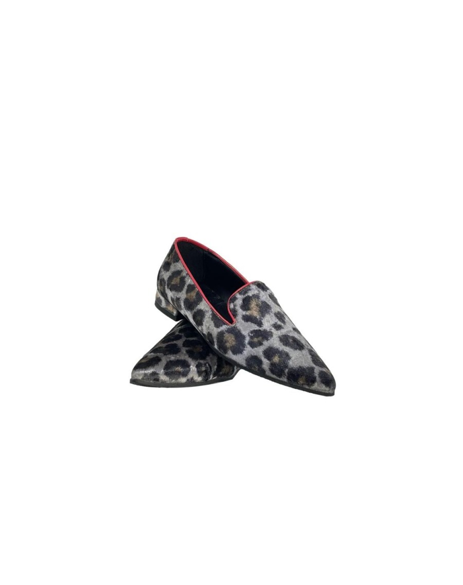 Scarpe Tacco 12 | Bonnie Slipper In Velluto Maculato