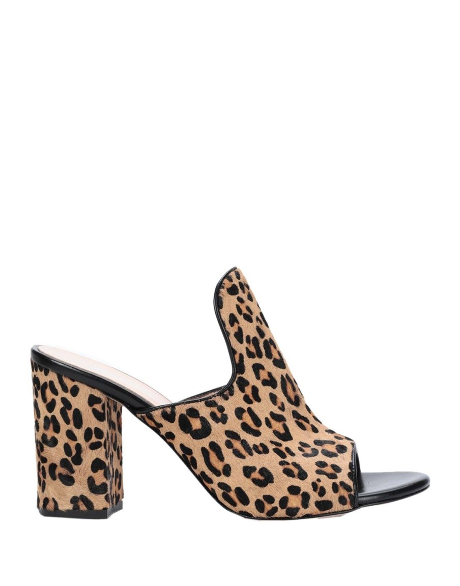 Scarpe Tacco 12 | Sandalo Sabot Animalier