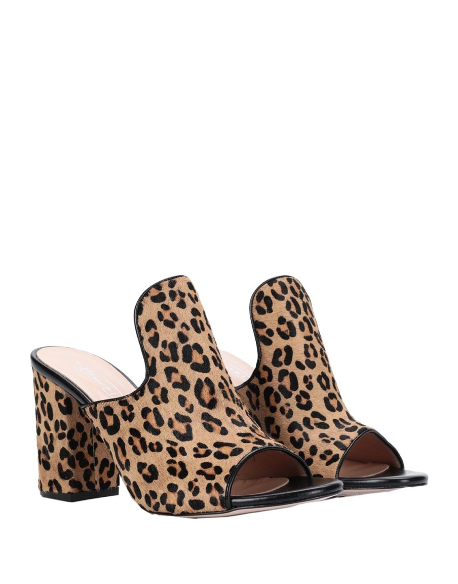 Scarpe Tacco 12 | Sandalo Sabot Animalier