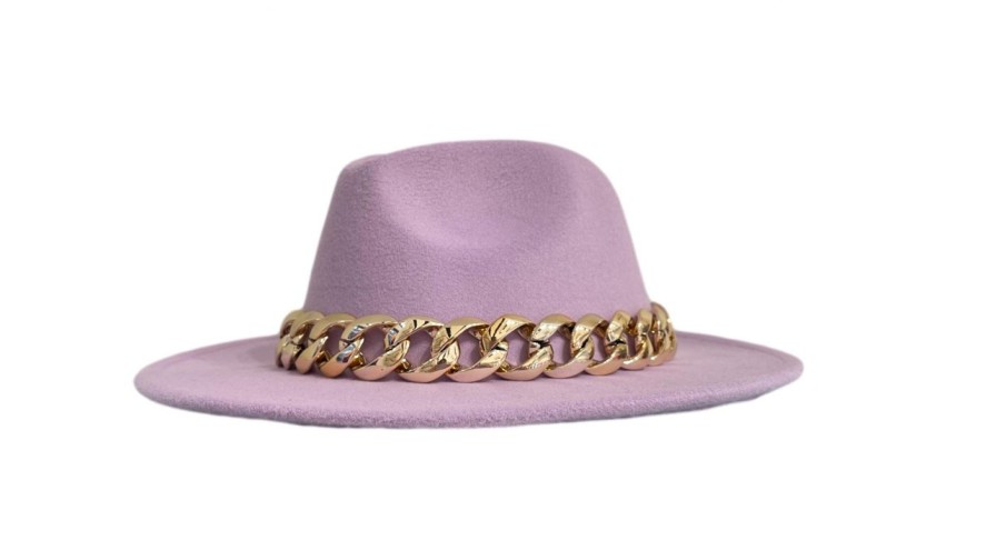 Accessori Tacco 12 | Cappello Con Catena Oro