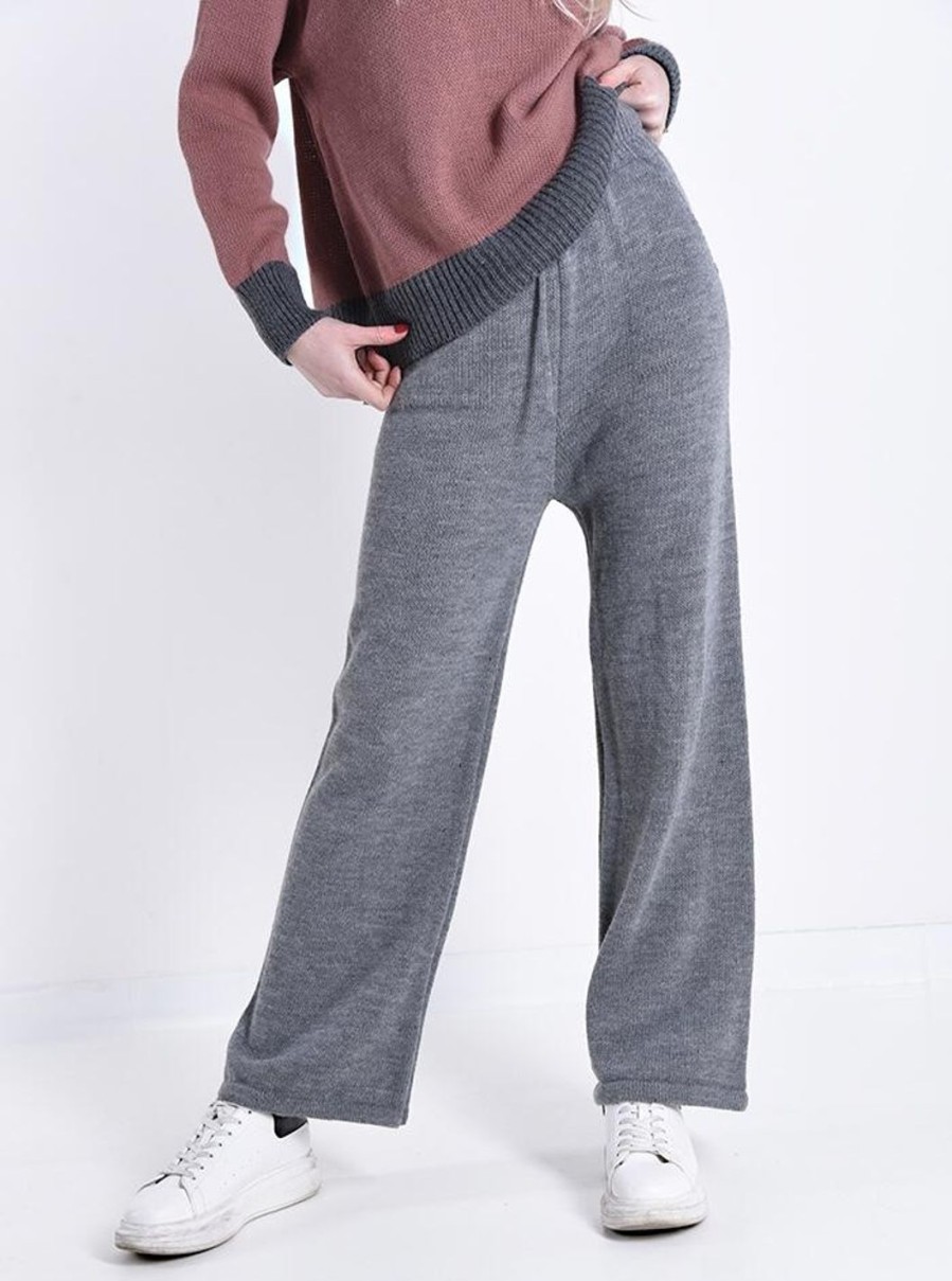 Abbigliament Tacco 12 | Pantalone In Maglia Casual