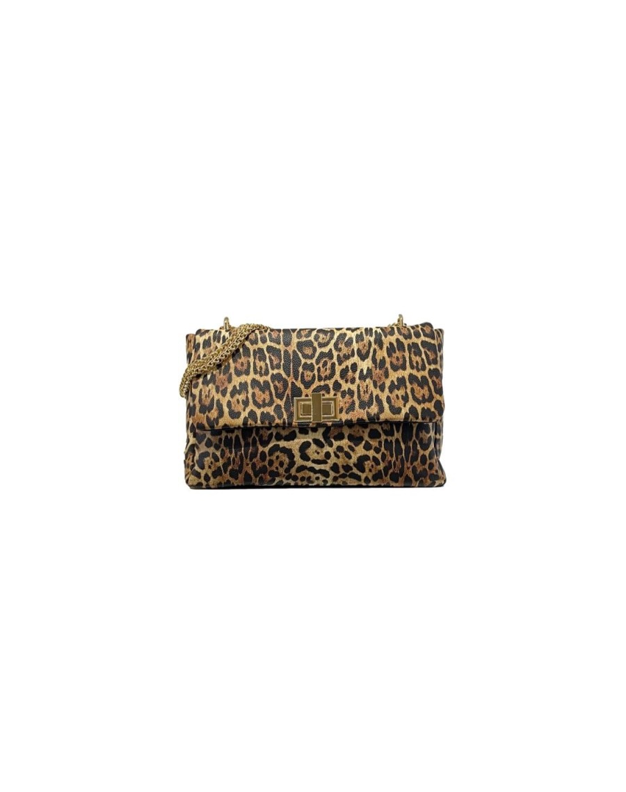 Accessori Tacco 12 | Dakota Big Borsa In Ecopelle Animalier Light