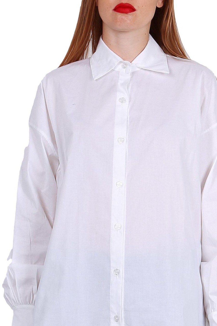 Abbigliament Tacco 12 | Camicia Bianca Lunga Bianco